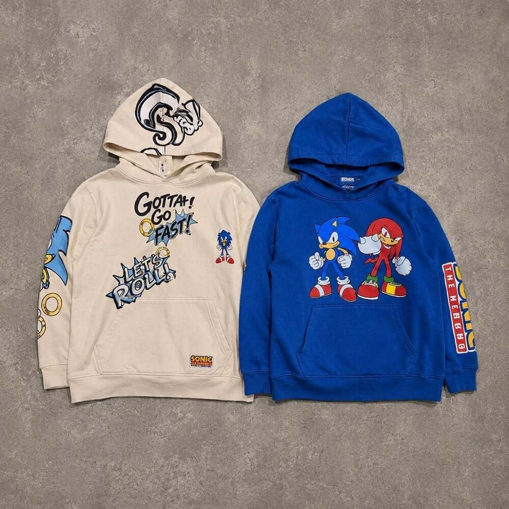 Old Navy Sonic The Hedgehog Graphic Youth Hoodie Bundle